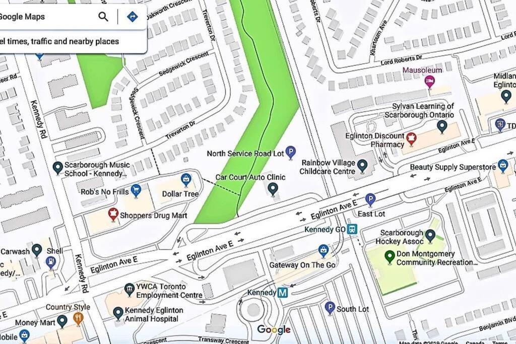 Spacious Mbr Near Kennedy Subway & Go Toronto Ngoại thất bức ảnh
